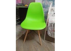 Стул Cindy Eames mod. 001 yellow / natural фото покупателя 198