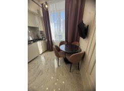 Стол Тулип 90х73 дуб вотан / белый фото покупателя 86