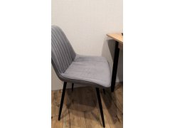 Стул на металлокаркасе Седа К крутящийся светло-серый  / белый фото покупателя 118