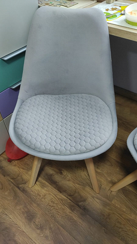 Деревянный стул Bonuss light gray / wood фото покупателя 38