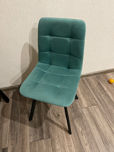 Стул на металлокаркасе Чилли зеленый / белый каркас фото покупателя 129