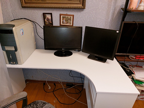 Стол письменный СПм-25 правый венге фото покупателя 36