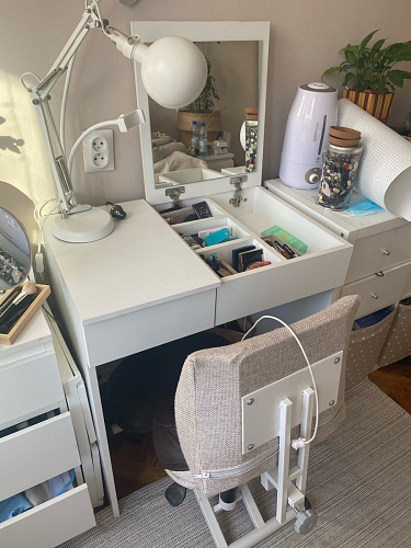 Туалетный столик Астерий белый фото покупателя 1