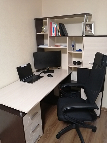 Компьютерный стол КС15 правый дуб сонома фото покупателя 22