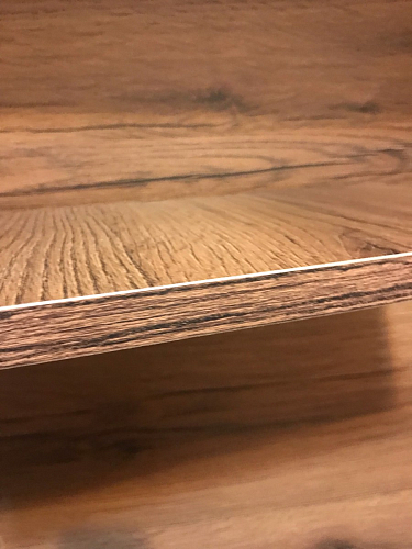 Письменный стол Битти Лофт 116х60х75 дуб вотан / черный матовый фото покупателя 63