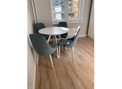 Стул на металлокаркасе Kora beige / black фото покупателя 237