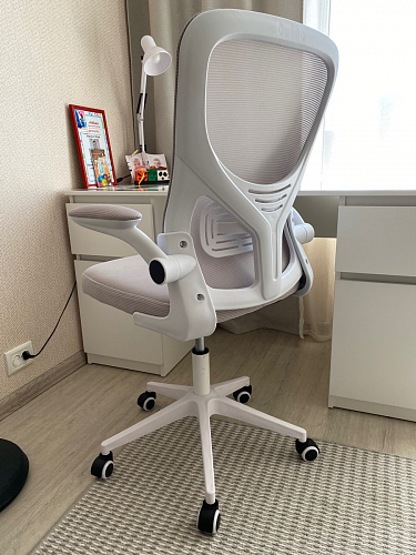 Компьютерное кресло Konfi dark gray / pink / white фото покупателя 156