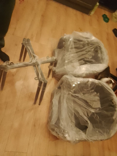 Кресло Корсо крутящееся фиолетовое Velutto 25 / черное фото покупателя 4