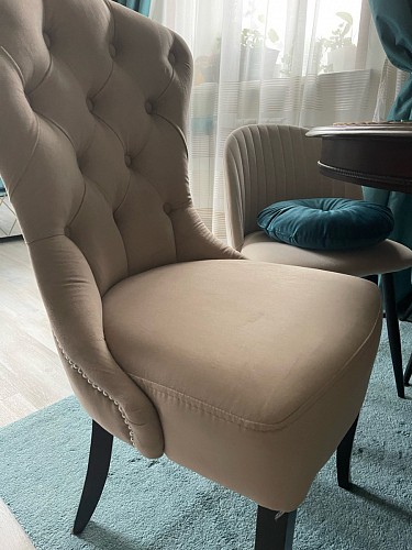 Деревянный стул Милано 1 бежевый / белый фото покупателя 130