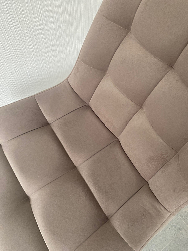 Стул на металлокаркасе Челси светло-серый / черный каркас фото покупателя 26