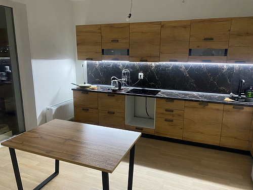 Стол раскладной Лота Лофт 120 25 мм юта / черный матовый фото покупателя 596