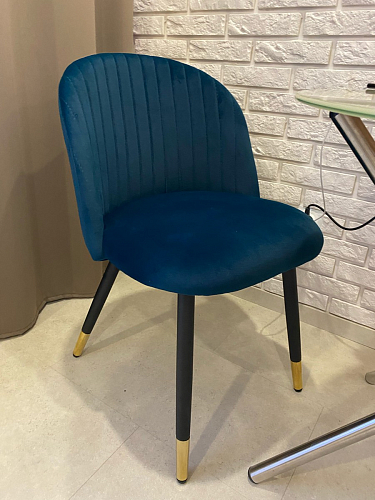 Стул на металлокаркасе Gabi latte / gold / black фото покупателя 12