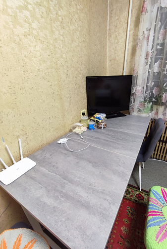 Стол раскладной Лота Лофт 120 25 мм юта / черный матовый фото покупателя 722