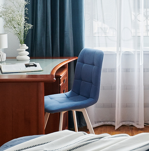 Стул Чилли 2 темно-серый  / черный фото покупателя 1256