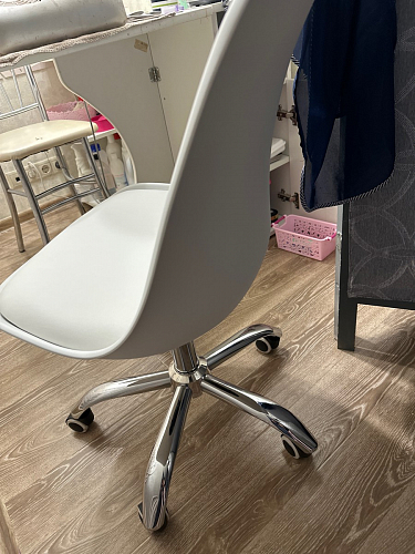 Компьютерное кресло Kolin с подушкой clear / white фото покупателя 418