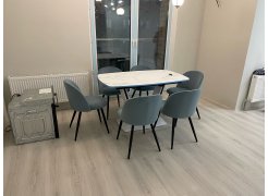 Стул на металлокаркасе Gabi blue / black фото покупателя 517