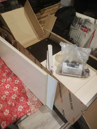 Обувница Аврора дуб млечный / венге фото покупателя 139