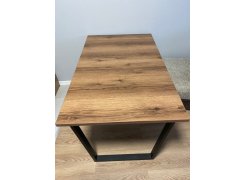 Деревянный стол Лота Лофт 120(160)х75 черный матовый / бетон светлый фото покупателя 307