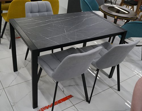 Стол Центавр дуб галифакс / черный матовый из шоурума 2