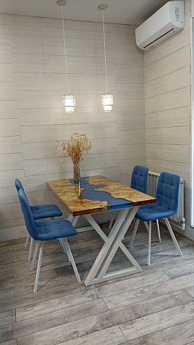 Комплект стульев Чилли 2 шт бежевый / черный фото покупателя 1310