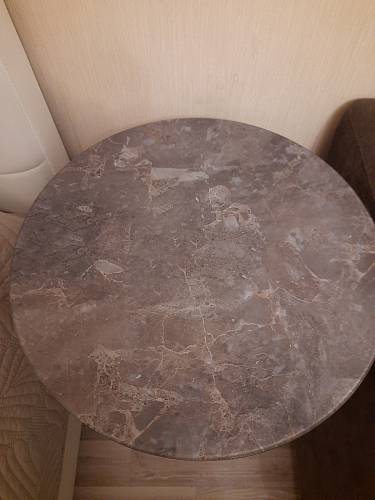 Журнальный столик Волопас серый мрамор фото покупателя 13