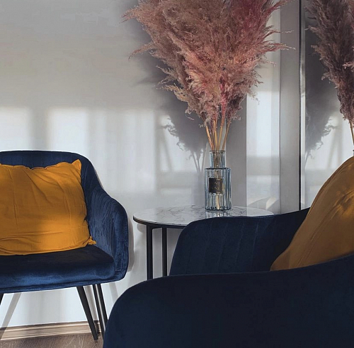 Стул на металлокаркасе Slam dark beige фото покупателя 52