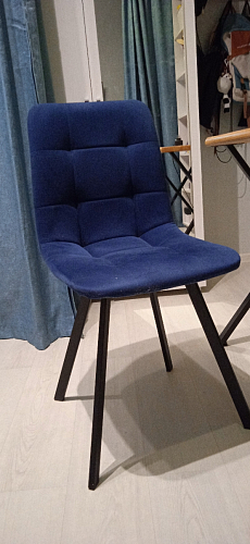 Комплект стульев Чилли 2 шт бежевый / черный фото покупателя 1454