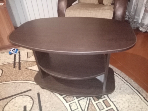 Стол журнальный Лидер дуб сонома фото покупателя 7