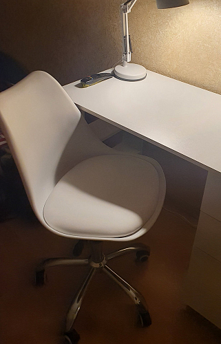 Компьютерное кресло Kolin gray / chrome фото покупателя 70