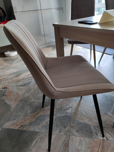 Комплект стульев Седа К 2 шт латте / черный фото покупателя 74