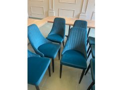 Стул на металлокаркасе Kora green / black фото покупателя 312