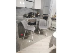 Стул на металлокаркасе Седа К 02 светло-серый / белый фото покупателя 4