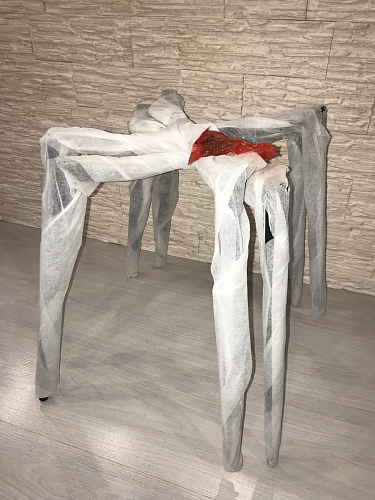 Стул на металлокаркасе Capri голубой фото покупателя 64