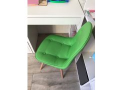 Деревянный стул Kvadro green фото покупателя 1