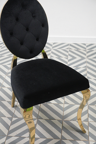 Стул Odda черный / золотой из шоурума 6