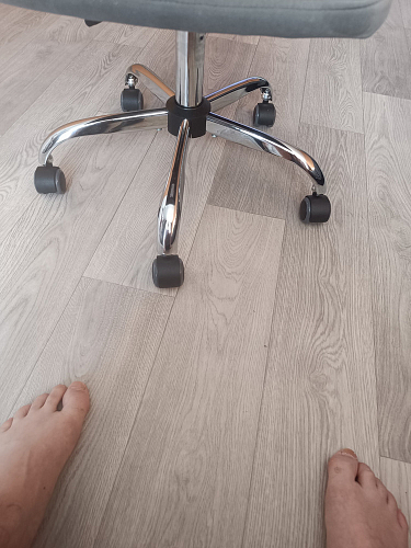 Компьютерное кресло Fiesta/Фиеста флок серый 29 фото покупателя 19