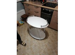 Стол сервировочный SC-5037-W белый фото покупателя 11