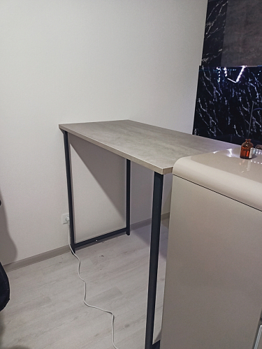 Барная стойка Дилан Лофт 120х40х98 дуб делано темный фото покупателя 142