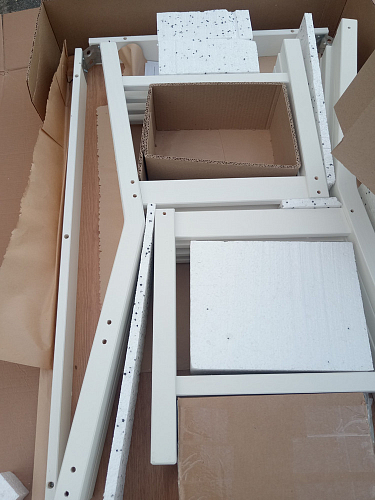 Обеденная группа Sonata/Соната антик / графит фото покупателя 32