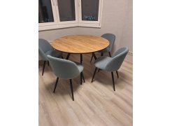 Стул на металлокаркасе Gabi gray / black фото покупателя 629