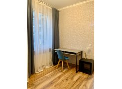 Письменный стол Леон Лофт дуб делано темный / черный матовый фото покупателя 43