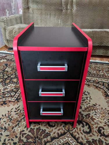 Тумба Ханна черная / красная - Уцененный экземпляр фото покупателя 105