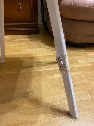 Стул на металлокаркасе Чилли К темно-серый (velutto 32) / черный фото покупателя 611