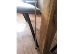 Стул на металлокаркасе Чилли синяя ткань / белый фото покупателя 462