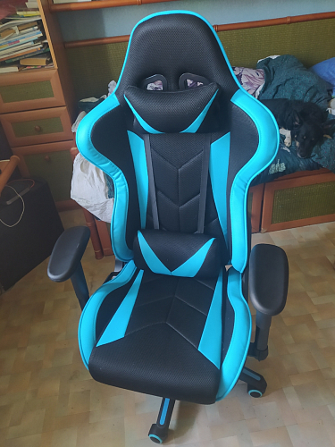 Компьютерное кресло Kano черное / красное фото покупателя 47