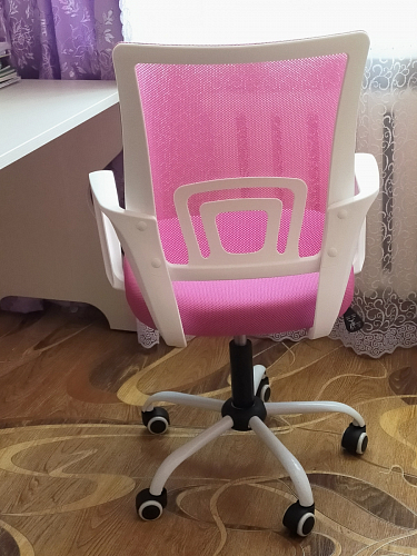 Компьютерное кресло Ergoplus light gray / white фото покупателя 14