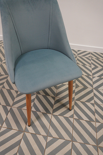 Стул Morgan голубой из шоурума 1