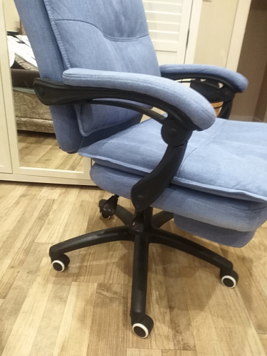 Компьютерное кресло Rapid голубое фото покупателя 19