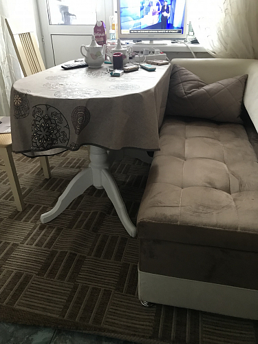 Деревянный стол Адней 01 белый фото покупателя 2