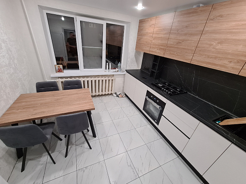 Стул на металлокаркасе Чилли синяя ткань / белый фото покупателя 906